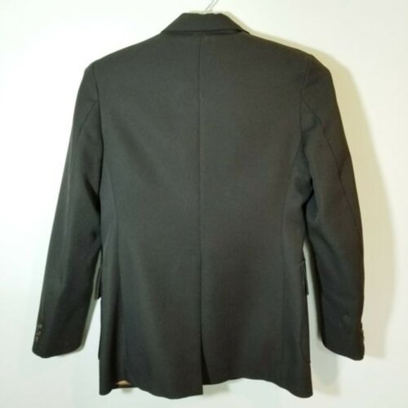 Vtg 70s Levi's Panatela Leisure Suit Jacket Mens 40L Long Polyester Coat Brown - Picture 2 of 7
